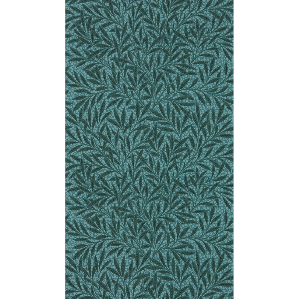 Emerys Willow Wallpaper 217183 by Morris & Co in Emery Blue